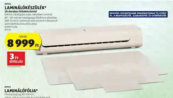 ALDI OFFICE LAMINÁLÓKÉSZÜLÉK 1 db ajánlat