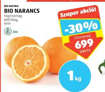 ALDI BIO NATURA BIO NARANCS 1 kg ajánlat