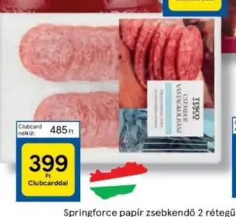 Tesco Tesco szeletelt vastagkolbász 70 g ajánlat
