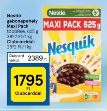 Tesco Nestlé gabonapehely Maxi Pack 625 g ajánlat