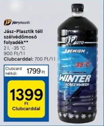 Tesco Jász-Plasztik téli szélvédőmosó folyadék 2 l ajánlat
