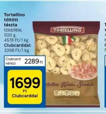 Tesco Tortellino töltött tészta 500 g ajánlat