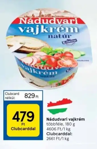 Tesco Nádudvari vajkrém 180 g ajánlat