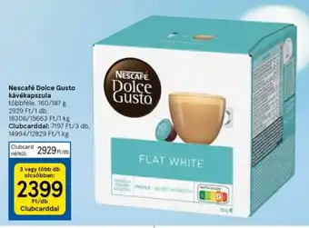 Tesco Nescafé Dolce Gusto kávékapszula 160 - 187 g ajánlat