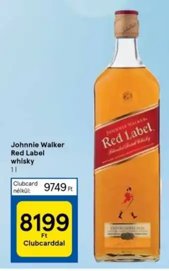 Tesco Johnnie Walker Red Label whisky 1 l ajánlat