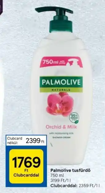 Tesco Palmolive tusfürdő 750 ml ajánlat