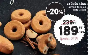 Spar GYŰRŰS FÁNK ajánlat