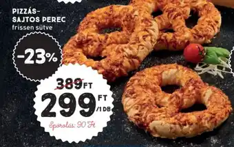 PIZZÁS- SAJTOS PEREC