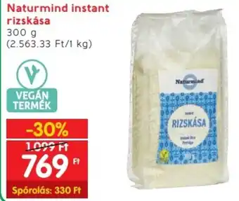 Naturmind instant rizskása 300g
