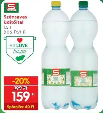 Spar Szénsavas üdítőital 1.5l ajánlat