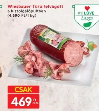 Spar Wiesbauer Túra felvágott 10dkg ajánlat