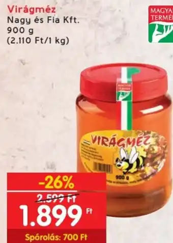 Spar Virágméz 900g ajánlat