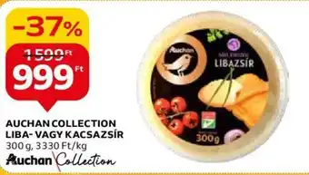 Auchan AUCHAN COLLECTION LIBA-VAGY KACSAZSÍR 300 g ajánlat