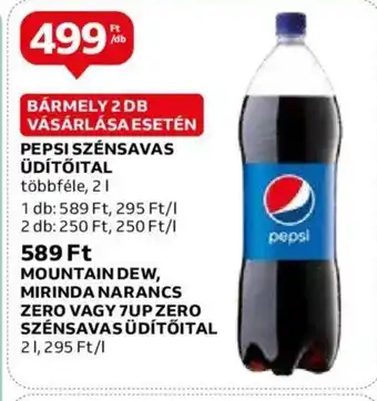 Auchan PEPSI SZÉNSAVAS ÜDÍTŐITAL 2 l ajánlat