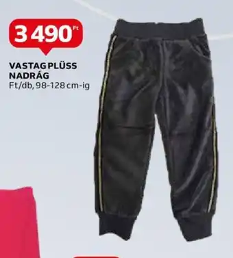 VASTAG PLÜSS NADRÁG 1 db