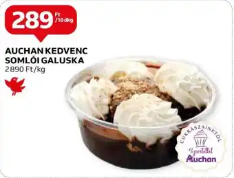 Auchan AUCHAN KEDVENC SOMLÓI GALUSKA 10dkg ajánlat