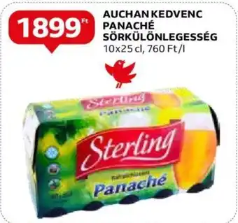 Auchan AUCHAN KEDVENC Panaché SÖRKÜLÖNLEGESSÉG 10x25 cl ajánlat