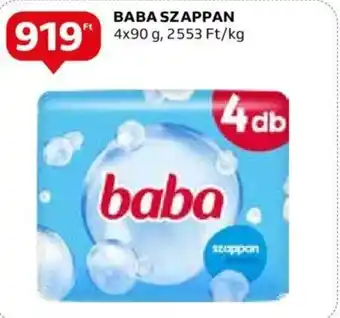 Auchan BABA SZAPPAN 4x90g ajánlat