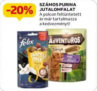Auchan SZÁMOS PURINA JUTALOMFALAT ajánlat