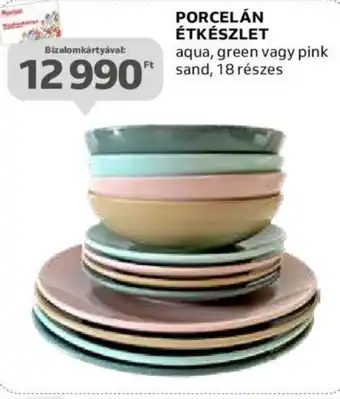 PORCELÁN ÉTKÉSZLET 1 db