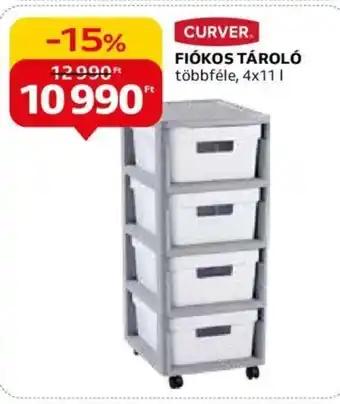 Auchan CURVER. FIÓKOS TÁROLÓ 1 db ajánlat