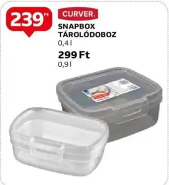Auchan CURVER SNAPBOX TÁROLÓDOBOZ 1 db ajánlat