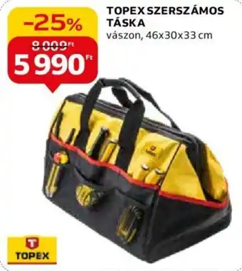 Auchan TOPEX SZERSZÁMOS TÁSKA 1 db ajánlat