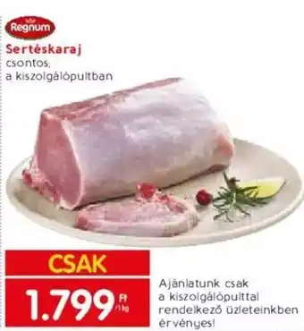 Spar Market Regnum Sertéskaraj 1kg ajánlat