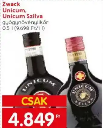 Zwack Unicum Unicum Szilva 0,5l