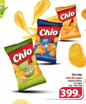 Coop Chio chips 60 g ajánlat