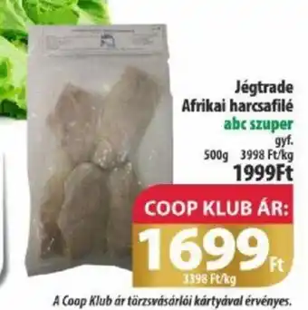 Coop Jégtrade Afrikai harcsafilé 500 g ajánlat