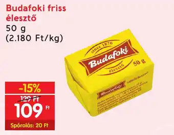 Budafoki friss élesztő 50 g