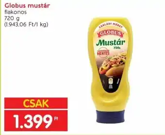 Interspar Globus mustár 720g ajánlat