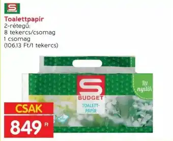 Interspar Toalettpapír 1 csomag ajánlat