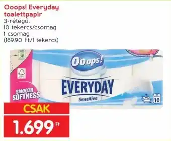 Interspar Ooops! Everyday toalettpapír ajánlat