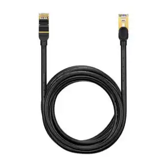 Akcióleső Webáruház Baseus Ethernet RJ45 hálózati kábel, 10Gbps, 5m (fekete) ajánlat