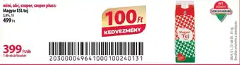 Coop Magyar ESL tej 2,8%, 1l ajánlat