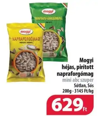 Coop Mogyi héjas, pirított napraforgómag 200g ajánlat
