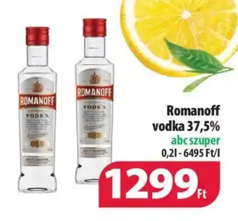 Coop Romanoff vodka 37,5% 0,2l ajánlat