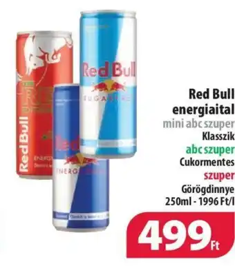 Coop Red Bull energiaital 250ml ajánlat