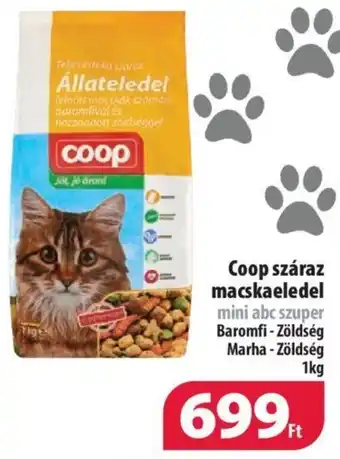 Coop Coop száraz macskaeledel 1kg ajánlat