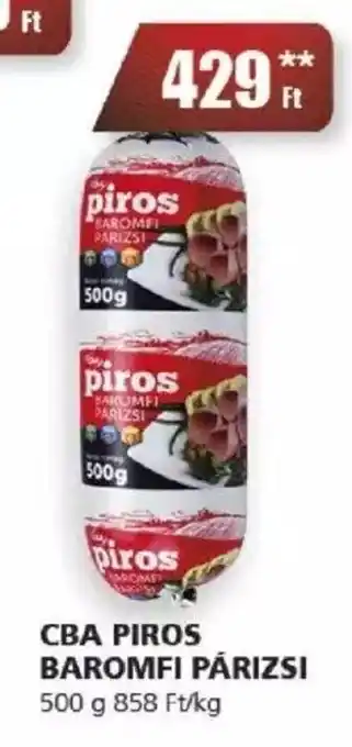Príma CBA PIROS BAROMFI PÁRIZSI 500g ajánlat