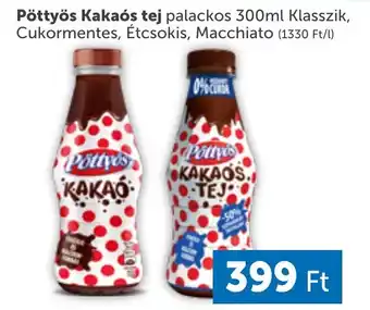 PRIVÁT Pöttyös Kakaós tej palackos 300ml ajánlat