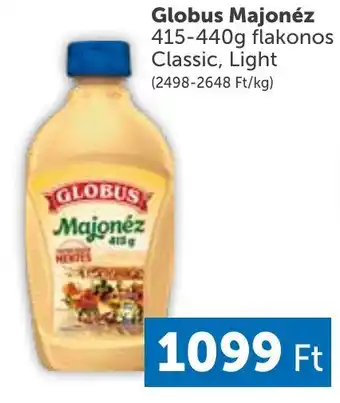 PRIVÁT Globus Majonéz 415-440g ajánlat