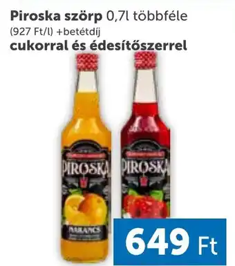 Piroska szörp 0,7l