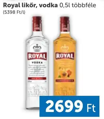 PRIVÁT Royal likőr, vodka 0,5l ajánlat