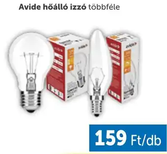 Avide hőálló izzó többféle