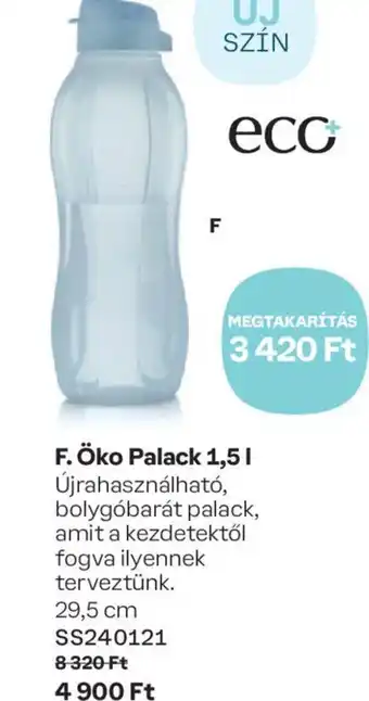 Tupperware F Öko Palack 1,5l ajánlat