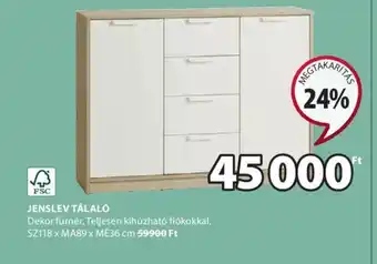 JYSK JENSLEV TÁLALÓ ajánlat