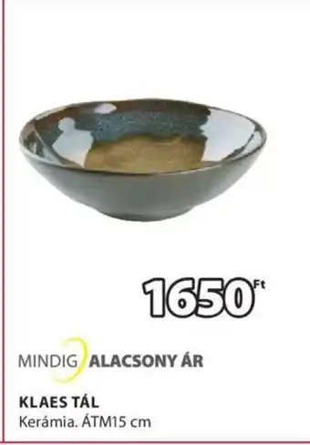 KLAES TÁL 1 db